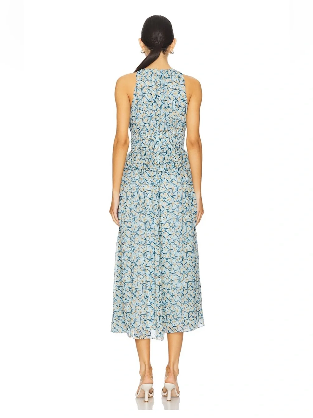 Ulla Johnson Adeline Midi Dress in Idalia 2 NWT 100% Silk - Picture 3 of 9